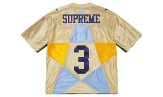 Supreme Star Football Jersey Gold