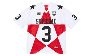 Supreme Star Football Jersey White