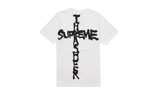 Supreme Thrasher Cross Tee White