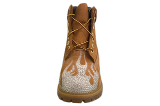 Timberland Boots Premium Custom Flames